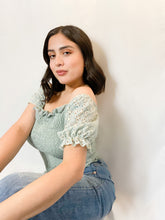 Load image into Gallery viewer, BLOSSOM UP SHIRRED TOP