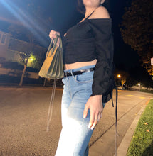 Load image into Gallery viewer, LA REINA CROPPED TOP