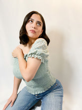 Load image into Gallery viewer, BLOSSOM UP SHIRRED TOP