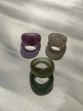 Load image into Gallery viewer, CHUNKY MARBLE RING SET
